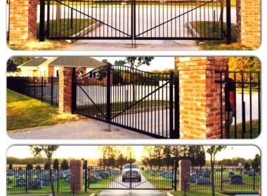 Massey Ornamental Estate Gate for St. Johns School